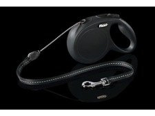 Flexi Classic Cord M czarna (5m - 20kg) linka