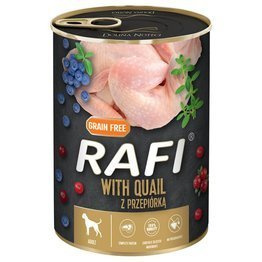 Rafi z Przepiórką Pasztet bez zbóż 400g