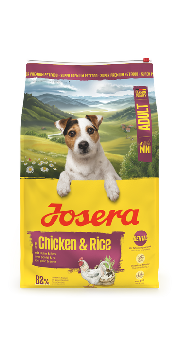 Karma dla małych ras Josera Mini Chicken & Rice 10kg
