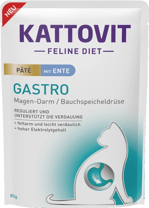 KATTOVIT SASZ 85G-PATE DIETA GASTRO ENTE