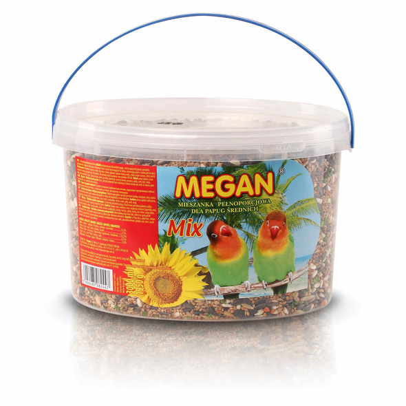 MEGAN PAPUGA ŚREDNIA 3L            