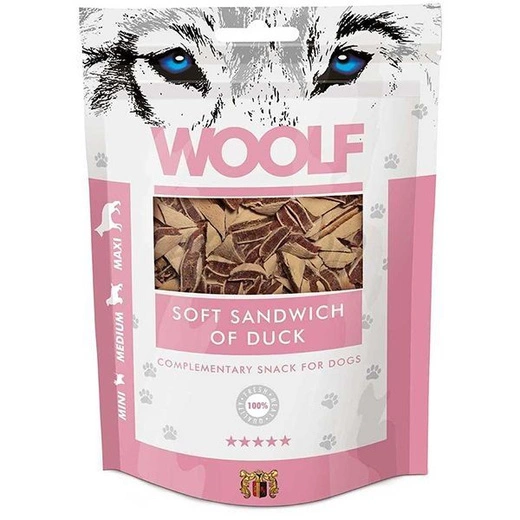 Woolf Soft Sandwich with Duck 100g