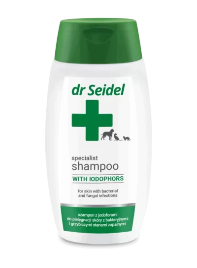 Dr Seidel Szampon jodoforowy - stany zapalne 220ml