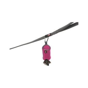 Trixie Pojemnik na woreczki na odchody, dla psa, neopren, zawiera 1 rolkę z 20 workami