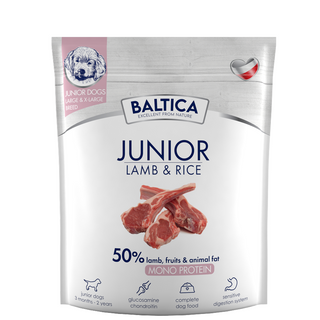 Baltica Junior Lamb&Rice - rasy duże 1 kg