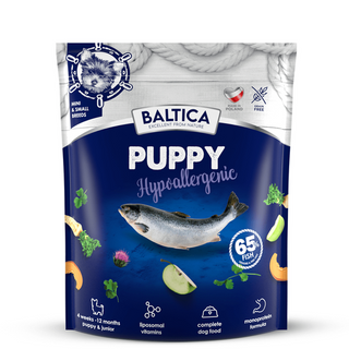 Karma Baltica Puppy dla małych ras z łososiem 1kg