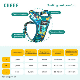 Chaba Szelki Guard Comfort Carnival S