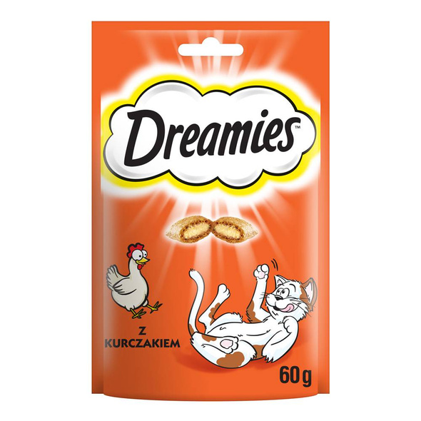 Dreamies Przysmak Pyszny Kurczak dla kota op. 60g