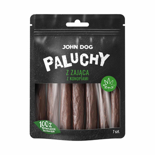 John Dog Paluchy z zająca z konopiami – 7 szt.