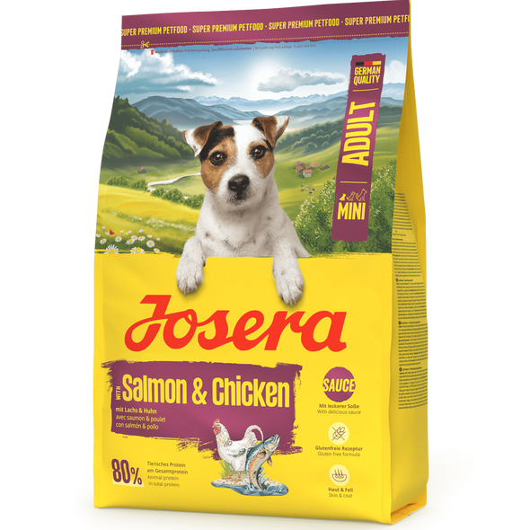 JOSERA PIES 0,9kg MINI SALMON & CHICKEN 