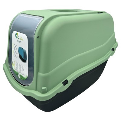 BERGAMO TOALETA ROMEO ECO SALVIA 57x39x41cm, filtr węglowy w zestawie