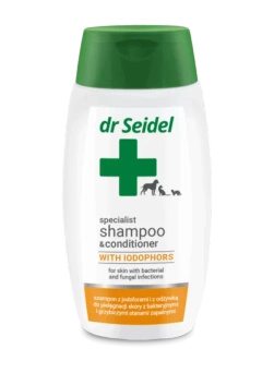 Dr Seidel Szampon jodoforowy z odżywką 220ml
