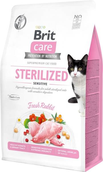 Brit Care Cat Sterylized Sensitive Rabbit 7kg