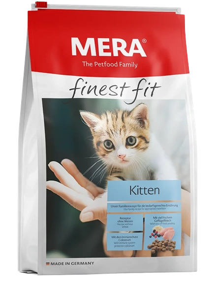 Mera Finest Fit Kitten Drób z dzikimi jagodami 1,5 kg