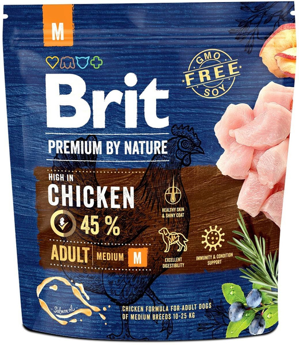 Brit By Nature Adult M 1kg