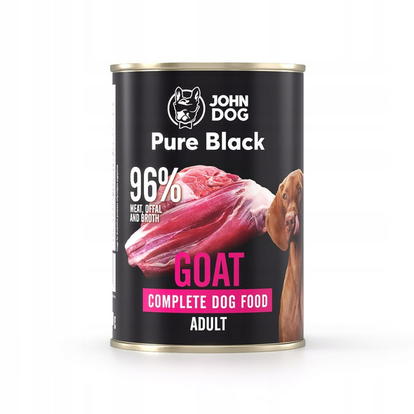 John Dog Pure Black Kozina 400g