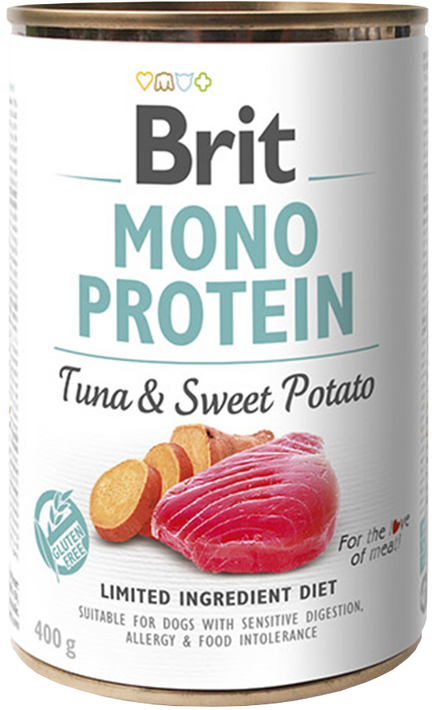 Brit Mono Protein Tuna&Sweet Potato 400g