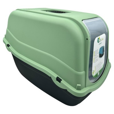 BERGAMO TOALETA ROMEO ECO SALVIA 57x39x41cm, filtr węglowy w zestawie