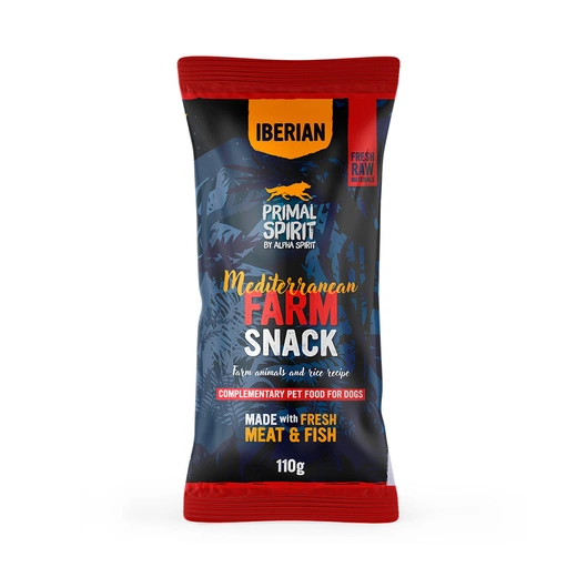 Primal Spirit Przysmak dla psa Iberian Mediterranean Farm (dorosły) 110g