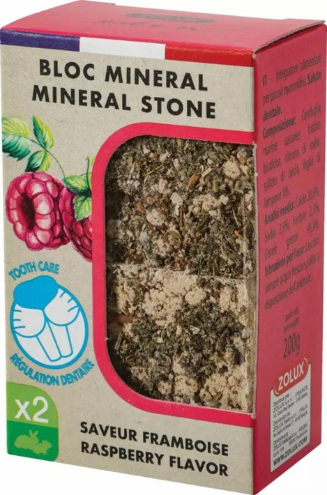 Zolux  Eden Wapno mineralne z maliną 100g