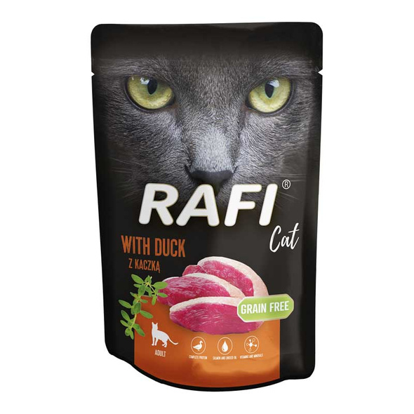 Rafi Saszetka dla kota z kaczką100g