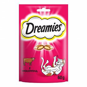 Dreamies Cat Treats przysmaki z wołowiną 60g