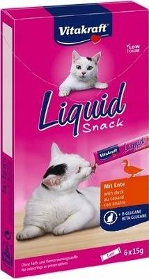 Vitakraft Cat Liquid Kaczka 6x15g