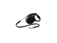 Flexi Classic Cord  XS czarna linka do 8 kg