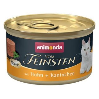 Animonda Vom Feinsten Mousse Kurczak i Królik 85g