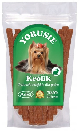 Adbi Yorusie Kabanosy Królik 250g