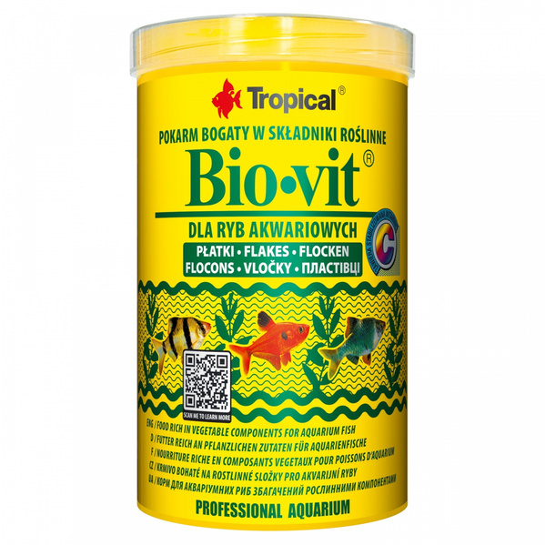 Tropical Bio-Vit pokarm roślinny 50g/250ml