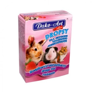 Dako-Art Dropsy malinowo-truskawkowe 75g