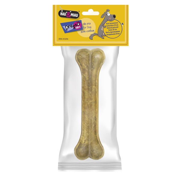 KOŚĆ PRASOWANA NATURALNA 20cm/10sz OP   