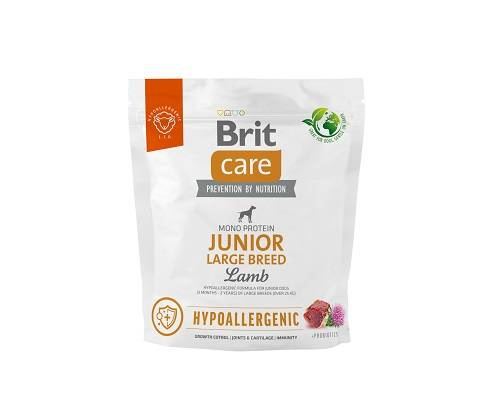 Brit Care Hypoallergenic Junior Large Breed, jagnięcina1kg