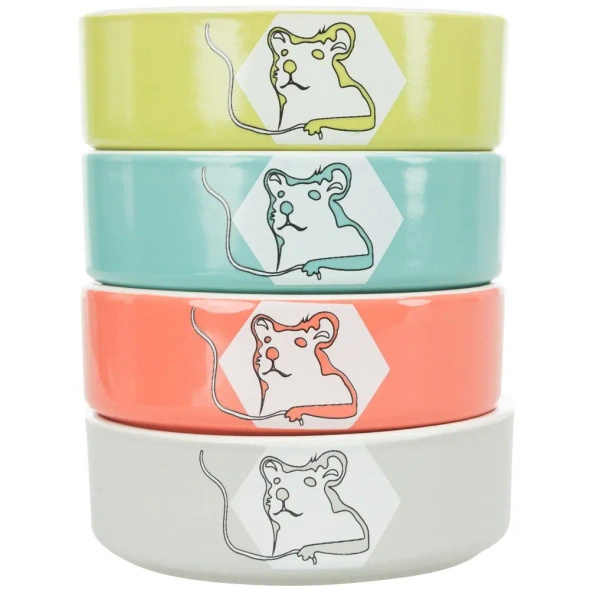 Trixie Miska Ceramiczna z nadrukiem 90 ml