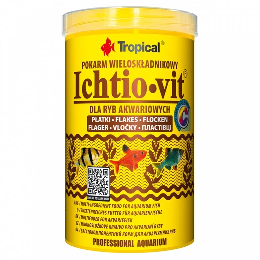 Tropical Ichtio-Vit pokarm wieloskładnikowy 100g/500ml