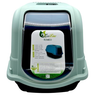 BERGAMO TOALETA ROMEO ECO ICE 57x39x41cm, filtr węglowy w zestawie