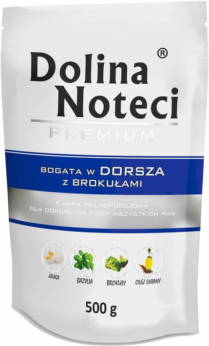 Dolina Noteci Dorsz Brokuły 500g