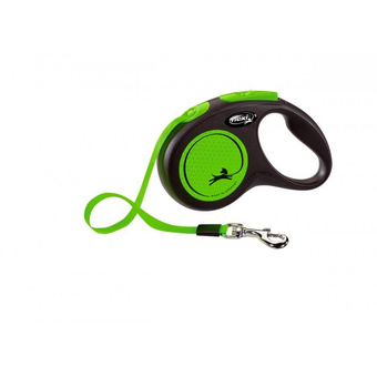 Flexi Neon S taśma 5m 15kg zielona