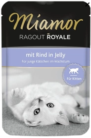 Miamor Kitten Wołowina w Galaretce100g