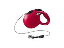 Flexi Classic Cord M linka czerowna 5-20 kg
