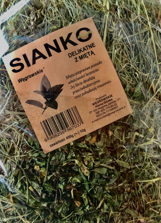 Sianko Węgrowskie Miętowe ok.400g