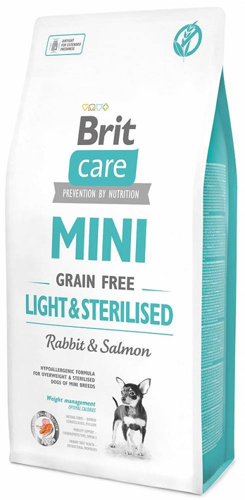 Brit Care Mini Light & Sterilised 7kg