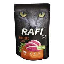 Rafi Saszetka dla kota z kaczką100g