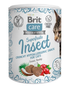 Brit Care Cat  Superfruites Insect 100g