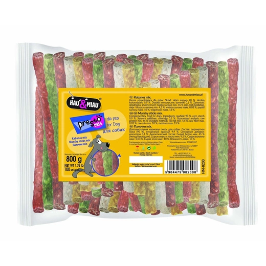 KABANOS 8-9mm/12,5cm MIX 100szt/op