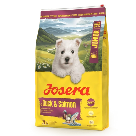 JOSERA PIES 10kg MINI JUNIOR KACZKA Z   