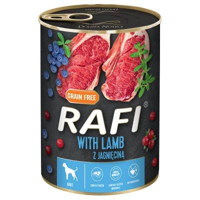 Rafi z Jagnięciną Pasztet bez zbóż 400g