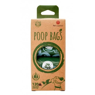 Pet Supplies Eko worki na odchody - biodegradowalne - 120szt.