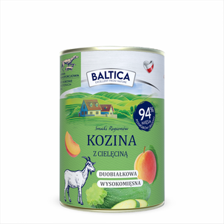 Baltica Kozina z Cielęciną 400g